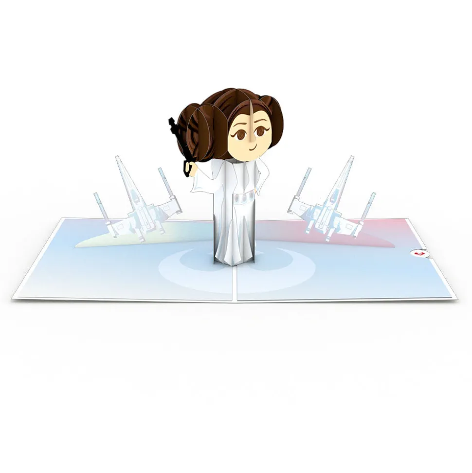 Women Lovepop Greeting Cards|Birthday|Star Wars™ Princess Leia™: Rebel Pop-Up Card