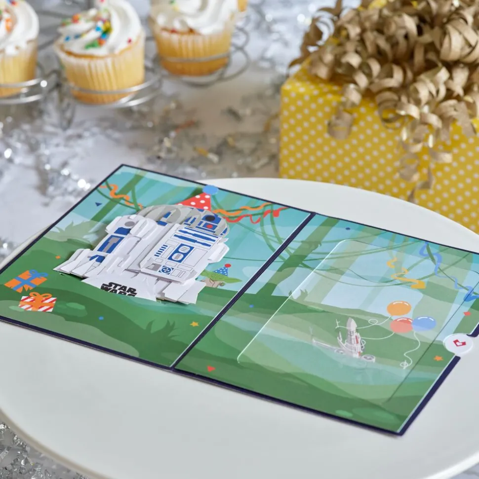 Kids Lovepop Birthday|Kids|Star Wars™ R2-D2™ Birthday Card with Pop-Up Gift