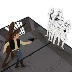 Kids Lovepop Birthday|Father'S Day 6/15|Star Wars™ The Death Star™ Showdown Pop-Up Card