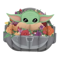 Kids Lovepop Decor|Just Because|Star Wars™ The Mandalorian™ Floral Grogu™ Giant Pop-Up Gift