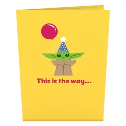 Kids Lovepop Birthday|Kids|Star Wars™ The Mandalorian™ The Birthday Way Pop-Up Card
