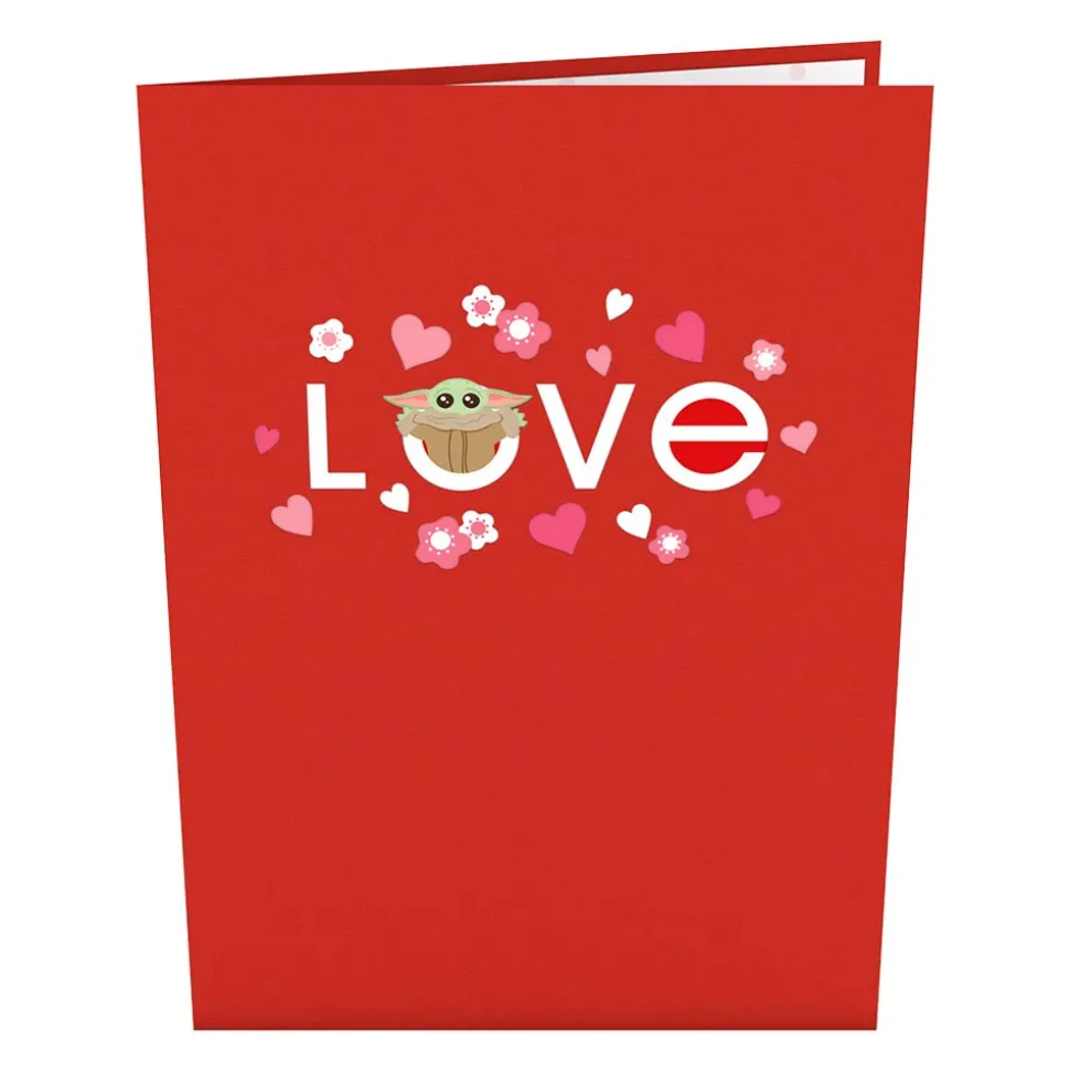 Kids Lovepop Greeting Cards|Valentine'S Day 2/14|Star Wars™ The Mandalorian™ Grogu™ Love Pop-Up Card