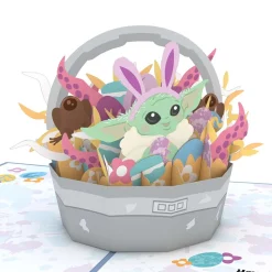 Kids Lovepop Easter 4/20|Kids|Star Wars™ The Mandalorian™ Best Easter in the Gal-eggsy Pop-Up Card