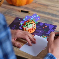 Kids Lovepop Halloween 10/31|Kids|Star Wars™ The Mandalorian™ Grogu™ Candy is the Way Pop-Up Card