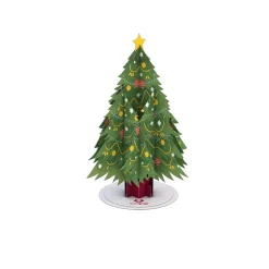 Kids Lovepop Pop-Up Stickers|Christmas 12/25|Stickerpop™: Festive Christmas Tree (5-Pack)