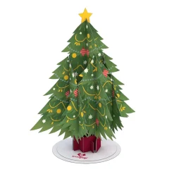 Kids Lovepop Pop-Up Stickers|Christmas 12/25|Stickerpop™: Festive Christmas Tree (5-Pack)