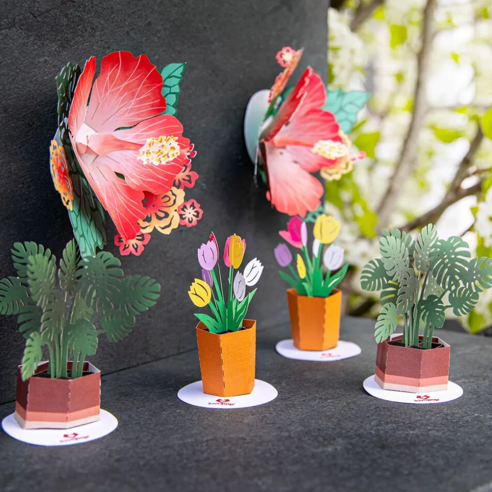 Kids Lovepop Pop-Up Stickers|Kids|Stickerpop™: Floral Favorites (Assorted 15-Pack)