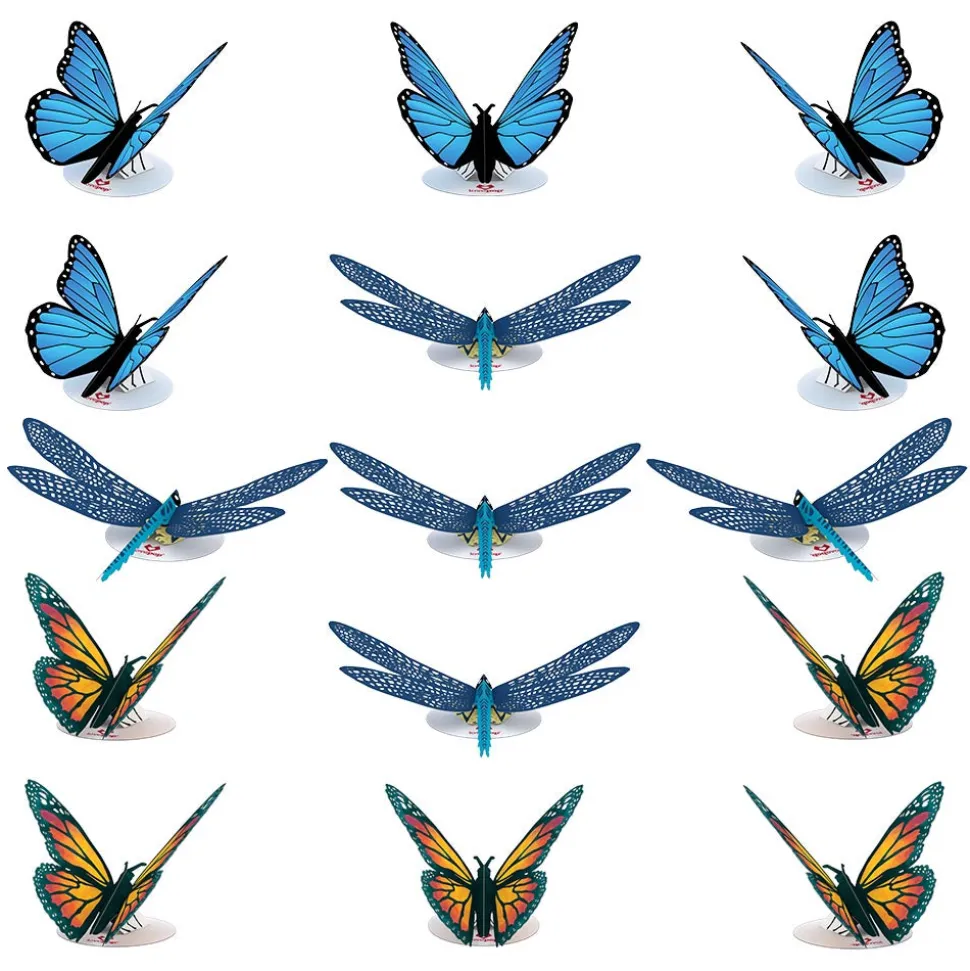 Kids Lovepop Pop-Up Stickers|Easter 4/20|Stickerpop™: Fluttering Favorites (Assorted 15-Pack)
