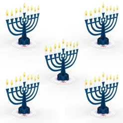 Kids Lovepop Pop-Up Stickers|Hanukkah 12/14|Stickerpop™: Hanukkah Menorah (5-Pack)