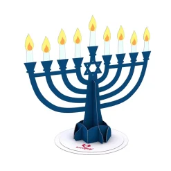 Kids Lovepop Pop-Up Stickers|Hanukkah 12/14|Stickerpop™: Hanukkah Menorah (5-Pack)
