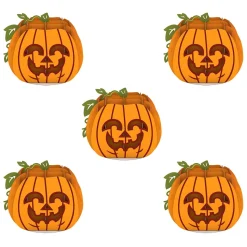 Kids Lovepop Pop-Up Stickers|Halloween 10/31|Stickerpop™: Happy Halloween Pumpkin (5-Pack)