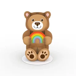 Kids Lovepop Pop-Up Stickers|Kids|Stickerpop™: Rainbow Bear (1-Pack)