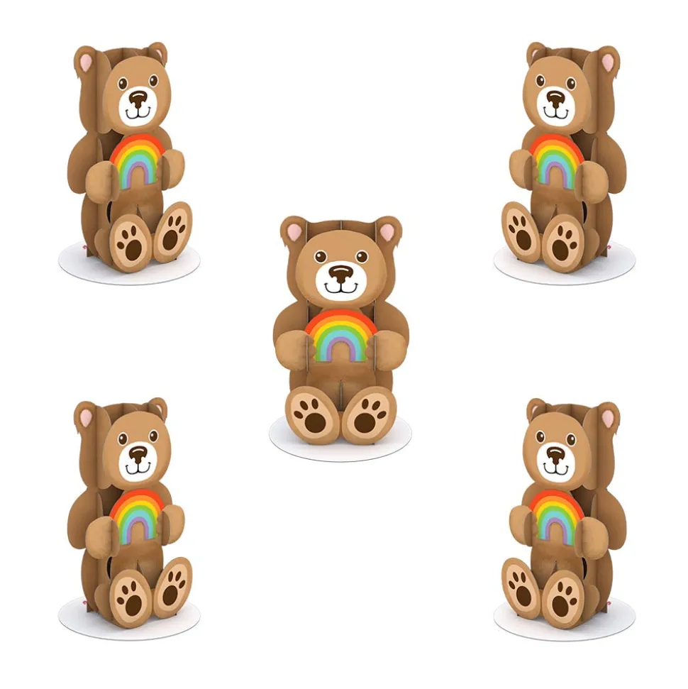 Kids Lovepop Pop-Up Stickers|Kids|Stickerpop™: Rainbow Bear (5-Pack)