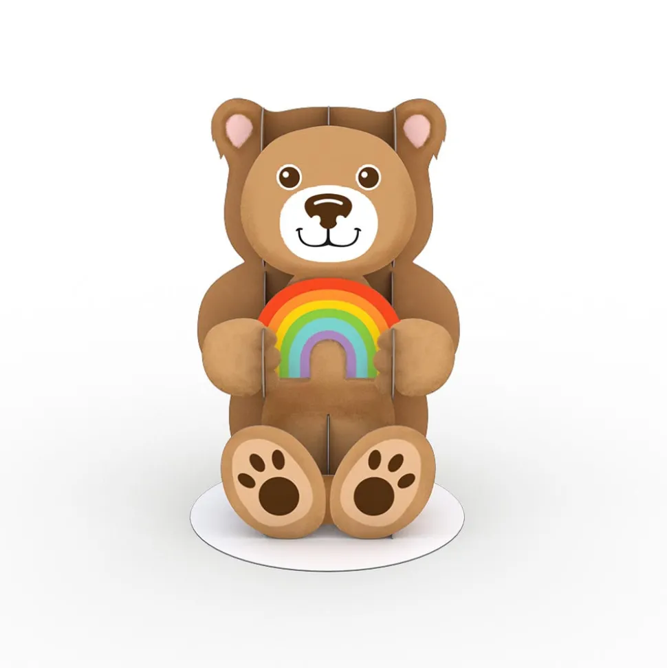 Kids Lovepop Pop-Up Stickers|Kids|Stickerpop™: Rainbow Bear (5-Pack)