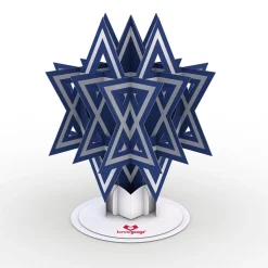 Kids Lovepop Pop-Up Stickers|Hanukkah 12/14|Stickerpop™: Star of David (1-Pack)