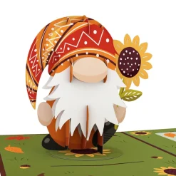Lovepop Pop-Up Bouquets|Card & Gift Bundles|Sunflower & Fall Gnome Bundle