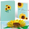 Lovepop Birthday|Sunflower 50th Birthday Pop-Up Card and Sentiment Set
