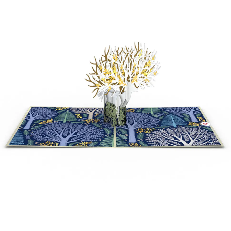 Lovepop Greeting Cards|Just Because|Surreal Deer Pop-Up Card