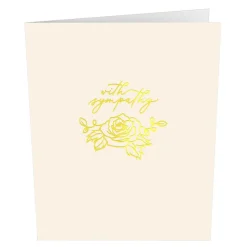 Lovepop Sympathy|Sympathy Flower Basket: Paperpop® Card