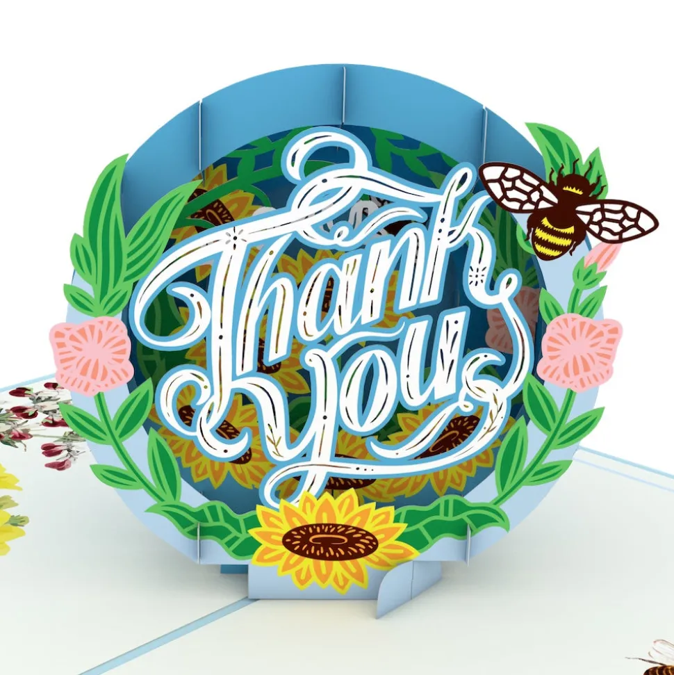 Lovepop Greeting Cards|Thank You|Thank You Floral Pop-Up Card