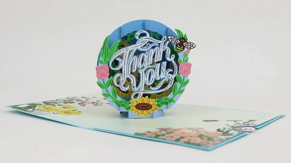 Lovepop Greeting Cards|Thank You|Thank You Floral Pop-Up Card
