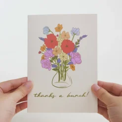 Lovepop Greeting Cards|Thank You|Thanks a Bunch Bouquet Pop-Up Card