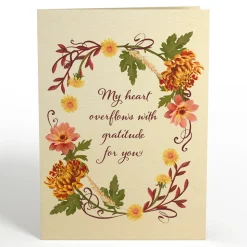 Lovepop Greeting Cards|Thanksgiving 11/27|Thanksgiving Gratitude Pop-Up Card