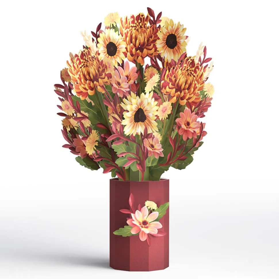 Lovepop Pop-Up Bouquets|Card & Gift Bundles|Thanksgiving Gratitude Pop-Up Card & Bouquet Bundle