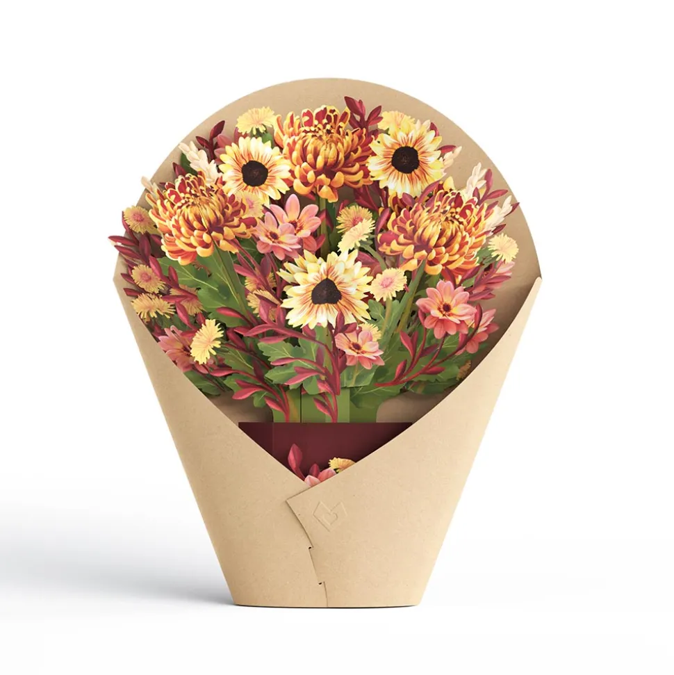 Lovepop Pop-Up Bouquets|Card & Gift Bundles|Thanksgiving Gratitude Pop-Up Card & Bouquet Bundle