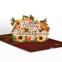 Lovepop Pop-Up Bouquets|Card & Gift Bundles|Thanksgiving Gratitude Pop-Up Card & Bouquet Bundle