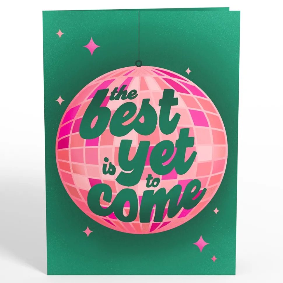 Lovepop Greeting Cards|New Year 1/1|The Best Is Yet to Come New Year Pop-Up Card