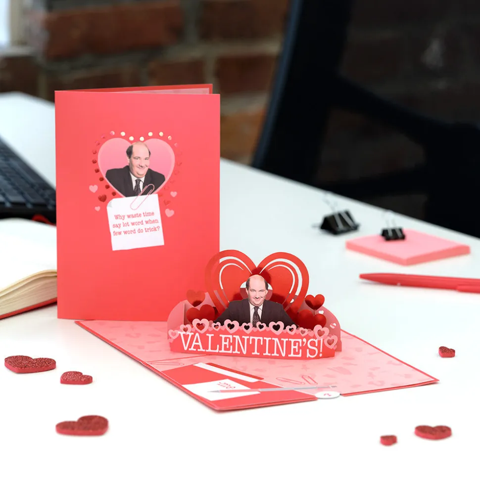Kids Lovepop Valentine'S Day 2/14|Kids|The Office Kevin Valentine Pop-Up Card