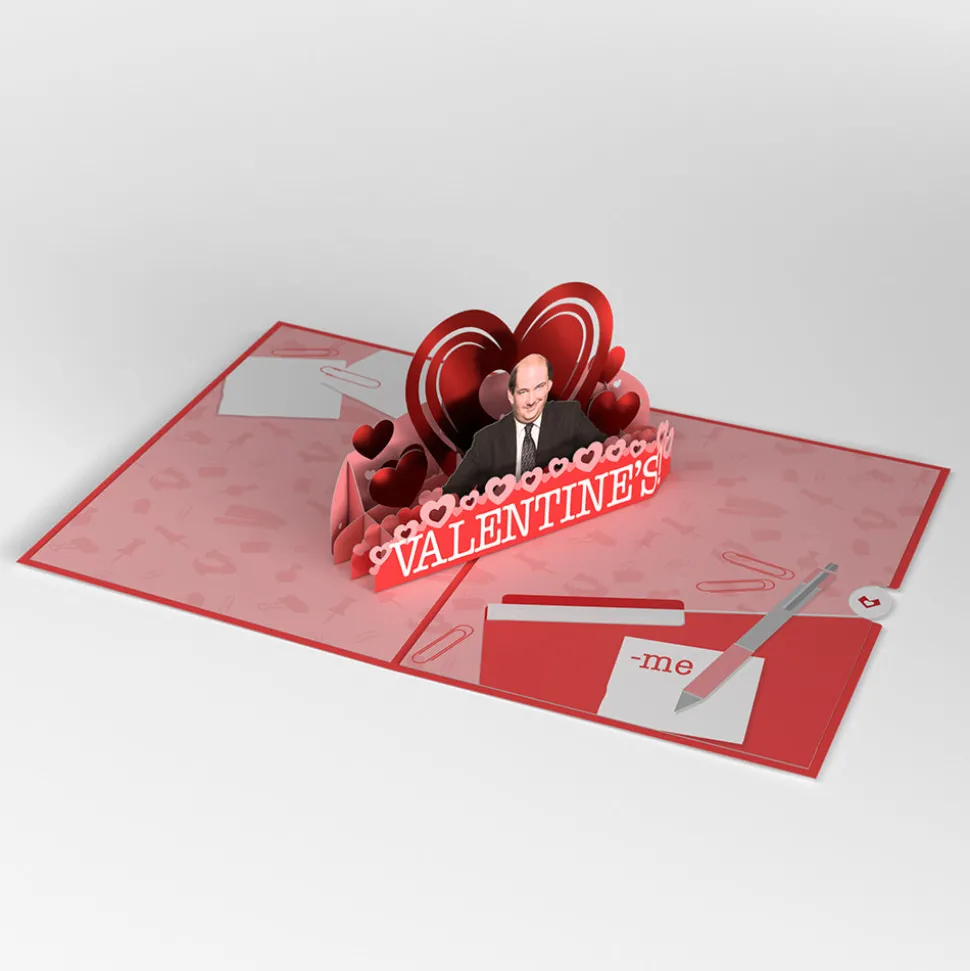 Kids Lovepop Valentine'S Day 2/14|Kids|The Office Kevin Valentine Pop-Up Card