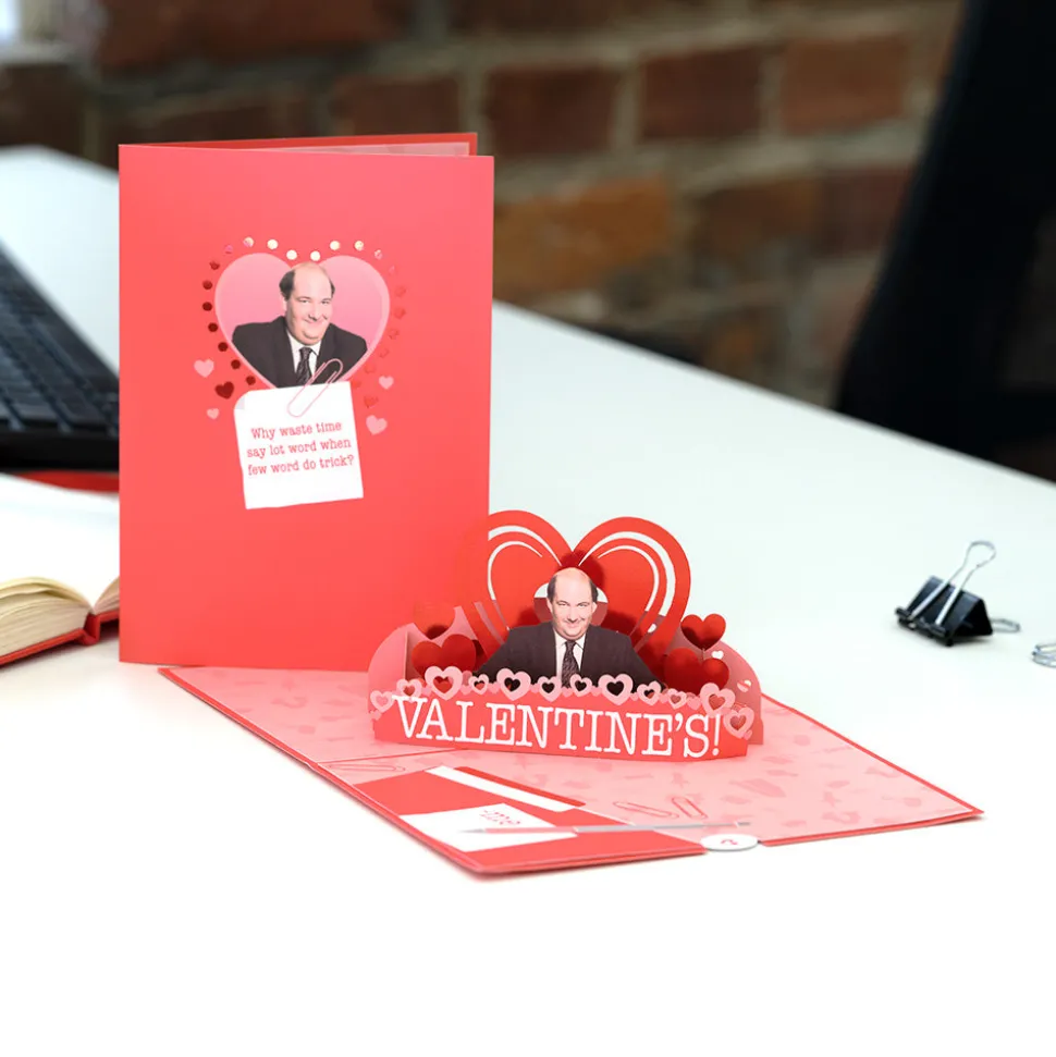 Kids Lovepop Valentine'S Day 2/14|Kids|The Office Kevin Valentine Pop-Up Card