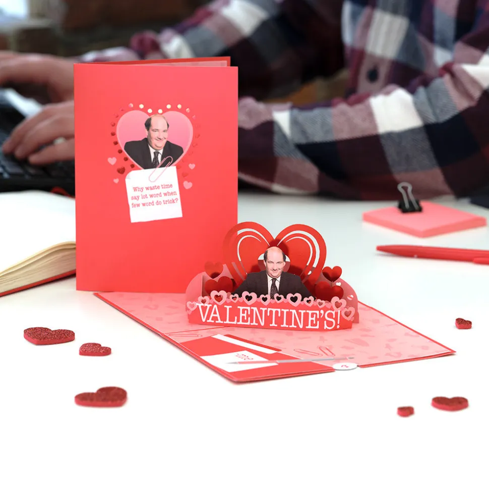 Kids Lovepop Valentine'S Day 2/14|Kids|The Office Kevin Valentine Pop-Up Card
