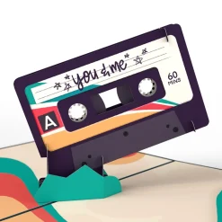 Lovepop Greeting Cards|Anniversary|The Perfect Mixtape Pop-Up Card
