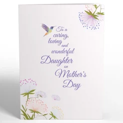 Lovepop Greeting Cards|Mother'S Day 5/11|To My Daughter Mother’s Day Hummingbird Pop-Up Card