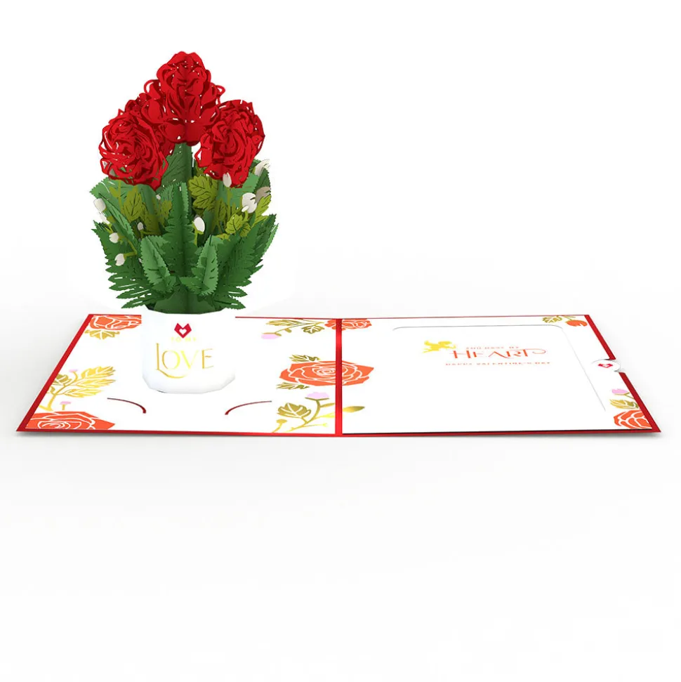 Lovepop Pop-Up Bouquets|Anniversary|To My Love Card with Mini Bouquet