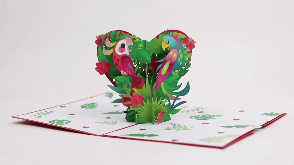 Lovepop Greeting Cards|Valentine'S Day 2/14|To My Lovebird Pop-Up Card