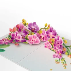 Lovepop Birthday|Mom|Watercolor Orchid Birthday Pop-Up Card and Sentiment Set for Mom