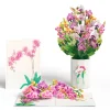 Lovepop Pop-Up Bouquets|Card & Gift Bundles|Watercolor Orchid Pop-Up Card & Bouquet Bundle