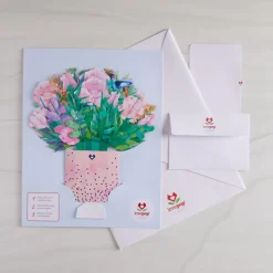Lovepop Pop-Up Bouquets|Get Well|Watercolor Rose Bouquet