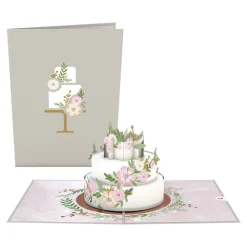 Lovepop Greeting Cards|Congratulations|Wedding Cake Pop-Up Card