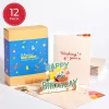 Lovepop Value Packs|Birthday|Whimsical Birthday Box Set (Assorted 12-Pack): Paperpop® Card
