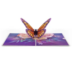 Lovepop Pop-Up Bouquets|Card & Gift Bundles|Wildflower & Monarch Butterfly Bundle