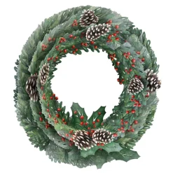 Lovepop Decor|Christmas 12/25|Winter Greens Wreath