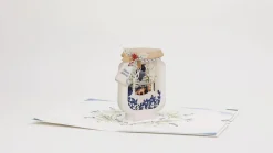 Lovepop Greeting Cards|Christmas 12/25|Winter Jar Pop-Up Card