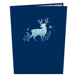 Lovepop Greeting Cards|Winter Surreal Deer Pop-Up Card