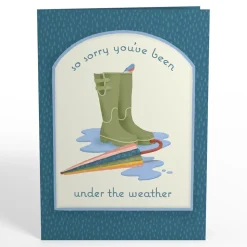 Lovepop Greeting Cards|Get Well|Wishing You Brighter Days Ahead Pop-Up Card