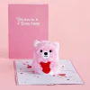 Lovepop Plushpop|Anniversary|You Make Me Beary Happy' Plushpop Card